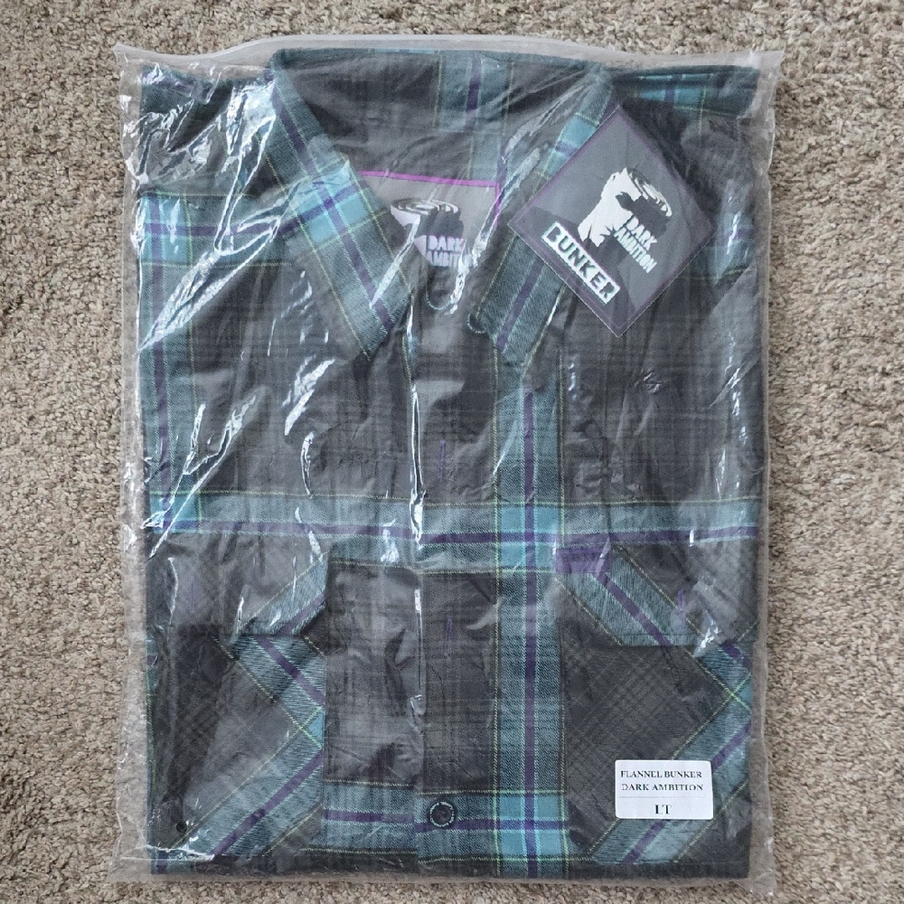 SOLD - Flannel Bunker Dark Ambition